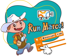 Run Marco - Школа программирования для детей, компьютерные курсы для школьников, начинающих и подростков - KIBERone г. 